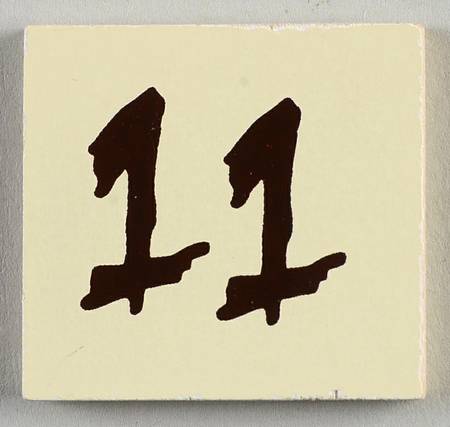 Boyds Bear Calendar Perpetual #11 Tile - No Box