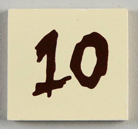 Boyds Bear Calendar Perpetual #10 Tile - No Box