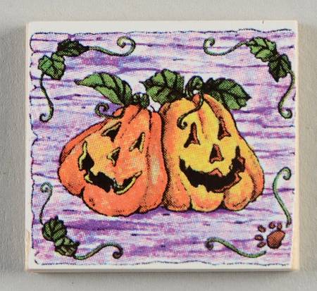 Boyds Bear Calendar Perpetual Halloween Tile - No Box