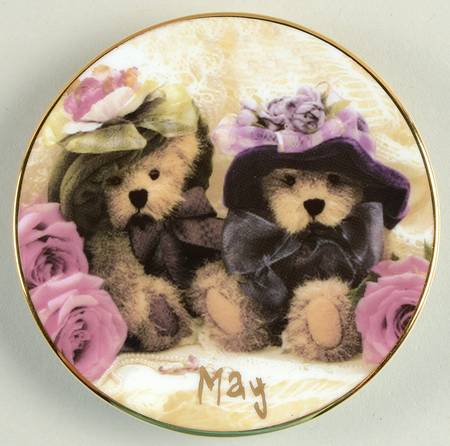 Boyds Bear Calendar Perpetual May - No Box