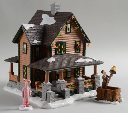 A Christmas Story Ralphie's House Holiday S/3 - Boxed