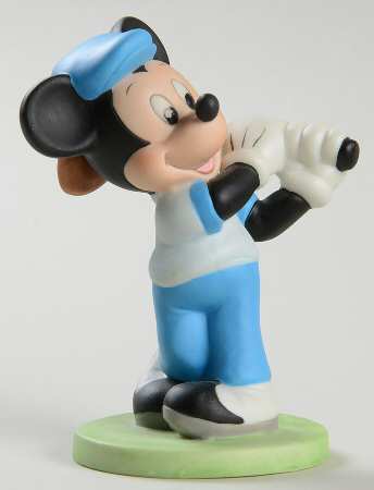 Disney Figurines Mickey Golfer - No Box