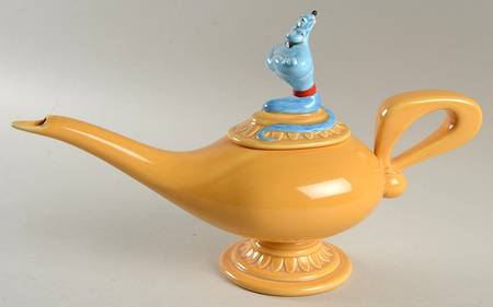 Disney Figurines Aladdin Tea Pot - No Box