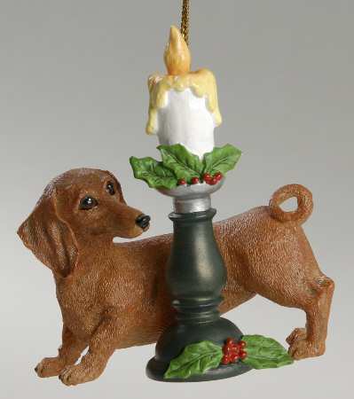 Delightful Dachsunds All Aglow - No Box