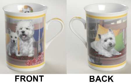 Wonderful Westies On The Veranda - No Box