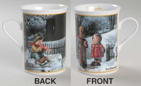 M I Hummel Mugs of the Year December -Winter Song - No Box