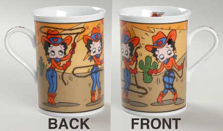 Betty Boop Mug Betty On The Ropes - No Box