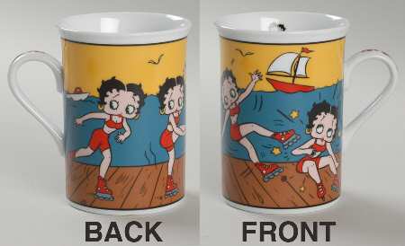 Betty Boop Mug Boardwalk Betty - No Box