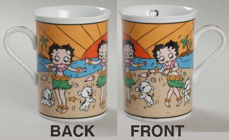 Betty Boop Mug Aloha Betty - No Box