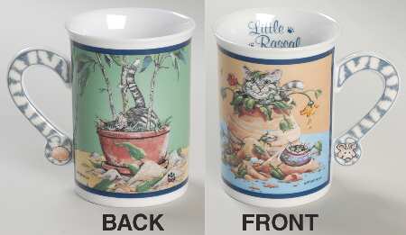 Comical Cats Collector Mug Little Rascal - Boxed