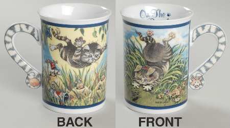 Comical Cats Collector Mug by Danbury Mint