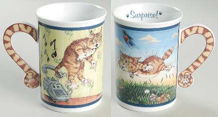 Comical Cats Collector Mug Surprise! - Boxed