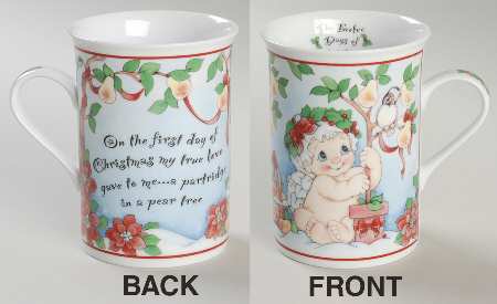 Dreamsicles Twelve Days of Christmas Mug Partridge In A Pear Tree - No Box