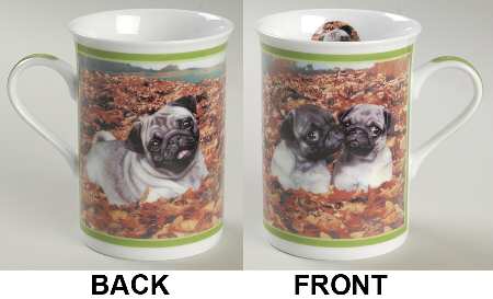 Purely Pugs Mug Fall Friends - No Box