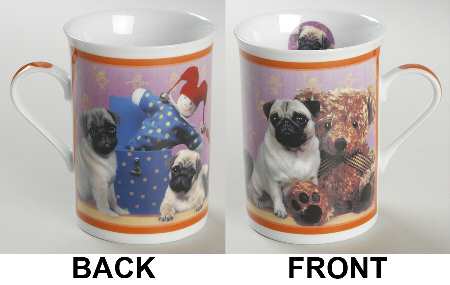 Purely Pugs Mug Playtime Pugs - No Box