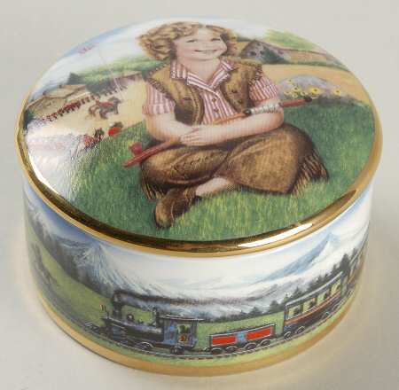 Shirley Temple Music Box Susannah Of The Mounties - Boxed