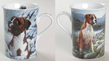 Boxers Mugs Footprints In The Sand And Riverside  - No Box
