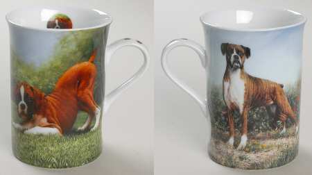 Boxers Mugs Bottoms Up And Standing Proud - No Box