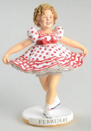 Shirley Temple Calendar February - No Box