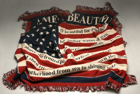 Danbury Mint Giftware America The Beautiful-Throw - Boxed
