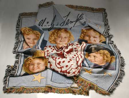 Danbury Mint Giftware Shirley Temple Throw - No Box