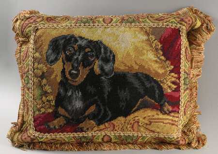 Danbury Mint Giftware Dachshund Pillow - No Box