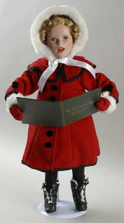 Shirley Temple Christmas Doll Little Caroler - No Box