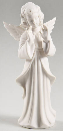 Angel Musicians Bisque Angel Conductor-Layered Robe - No Box
