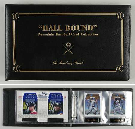 Danbury Mint Sport Cards Hall Bound-Set Of 15 - With Box