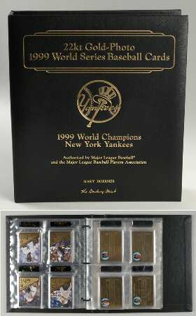 Danbury Mint Sport Cards 1999 World Champions Yankees-Set Of 35 - Boxed