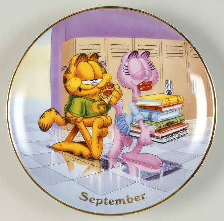 Garfield Perpetual Calendar September - No Box