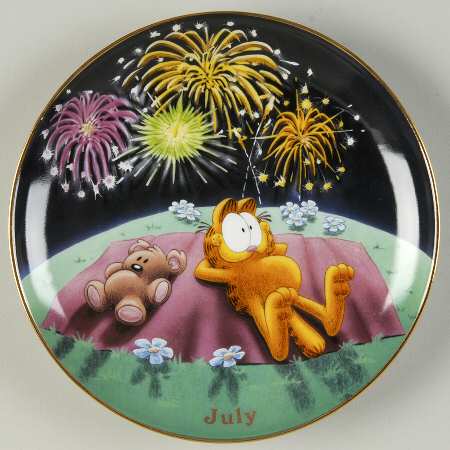 Garfield Perpetual Calendar July - No Box