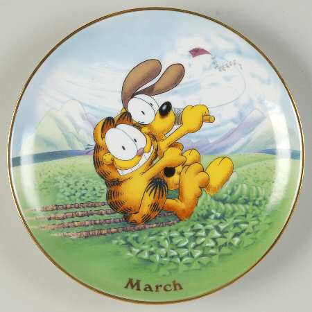 Garfield Perpetual Calendar March - No Box