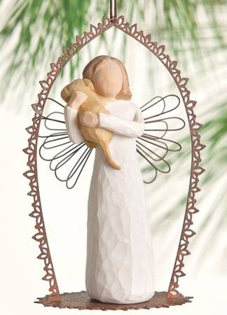 Willow Tree Trellis Ornaments Angel Of Friendship - No Box