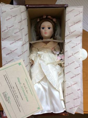 Brides of America Abigail-A Colonial Bride - Boxed