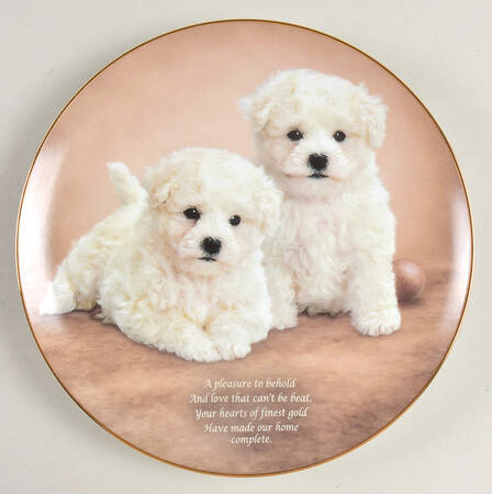 Cherished Bichons by Danbury Mint