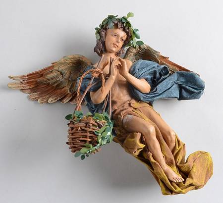 Neapolitan Nativity Flying Angel - Boxed