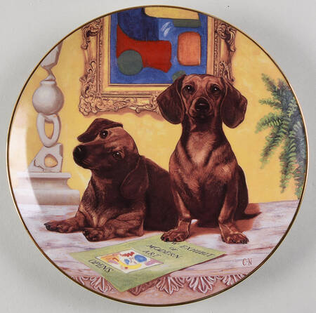 Dachshund The Art Critics - No Box