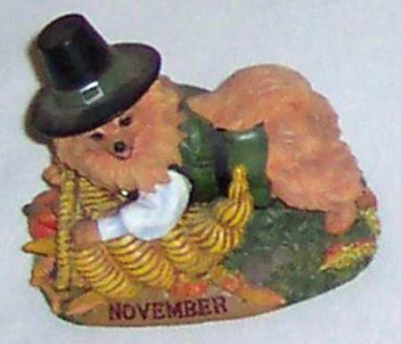 Pomeranian Perpetual Calendar November - No Box