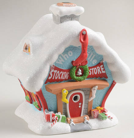 How the Grinch Stole Christmas Who-Ville Stocking Store - Boxed