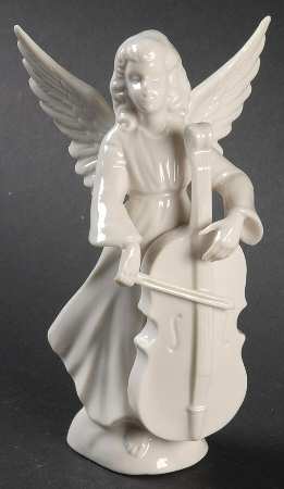 Angel Musicians #3 Angel With Bass - No Box