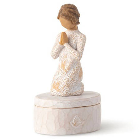 Willow Tree Keepsake Box Prayer Of Peace - With Box