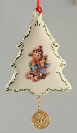 M I Hummel Annual Ornament Christmas Delivery - Boxed