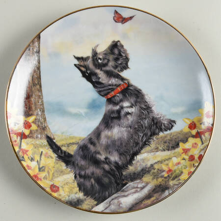 Scottish Terriers Butterfly Ballet - No Box