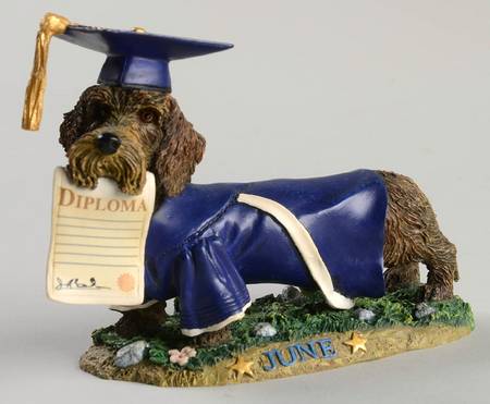 Dachshund Perpetual Calendar June - No Box