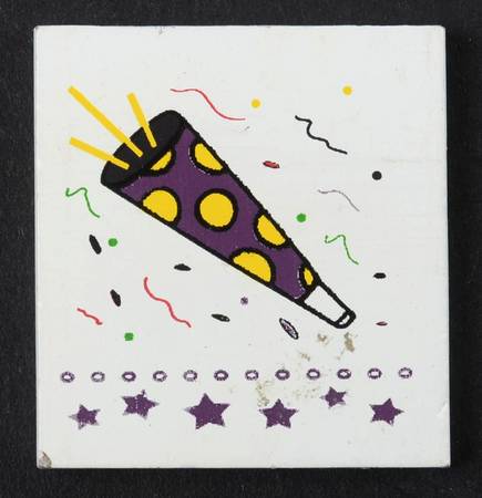 Dachshund Perpetual Calendar New Year's Day Tile - No Box
