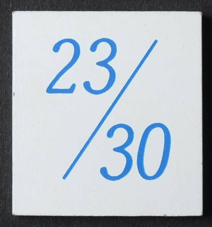 Dachshund Perpetual Calendar #23/30 Tile - No Box