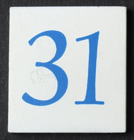 Dachshund Perpetual Calendar #31 Tile - No Box