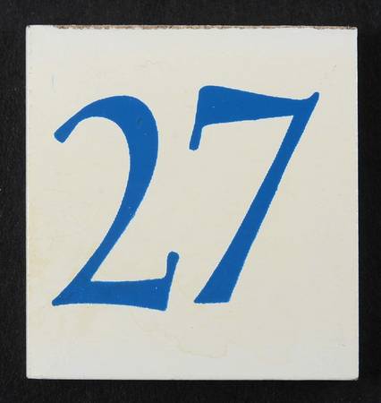 Dachshund Perpetual Calendar #27 Tile - No Box