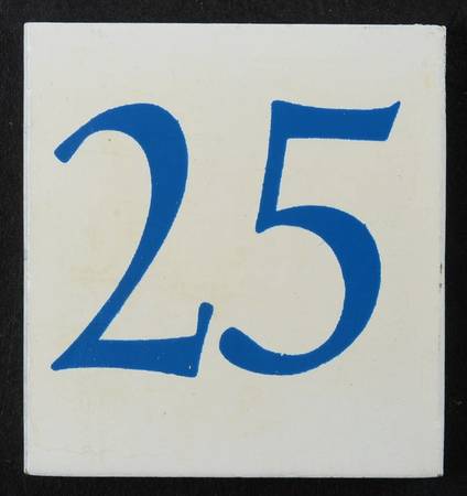 Dachshund Perpetual Calendar #25 Tile - No Box